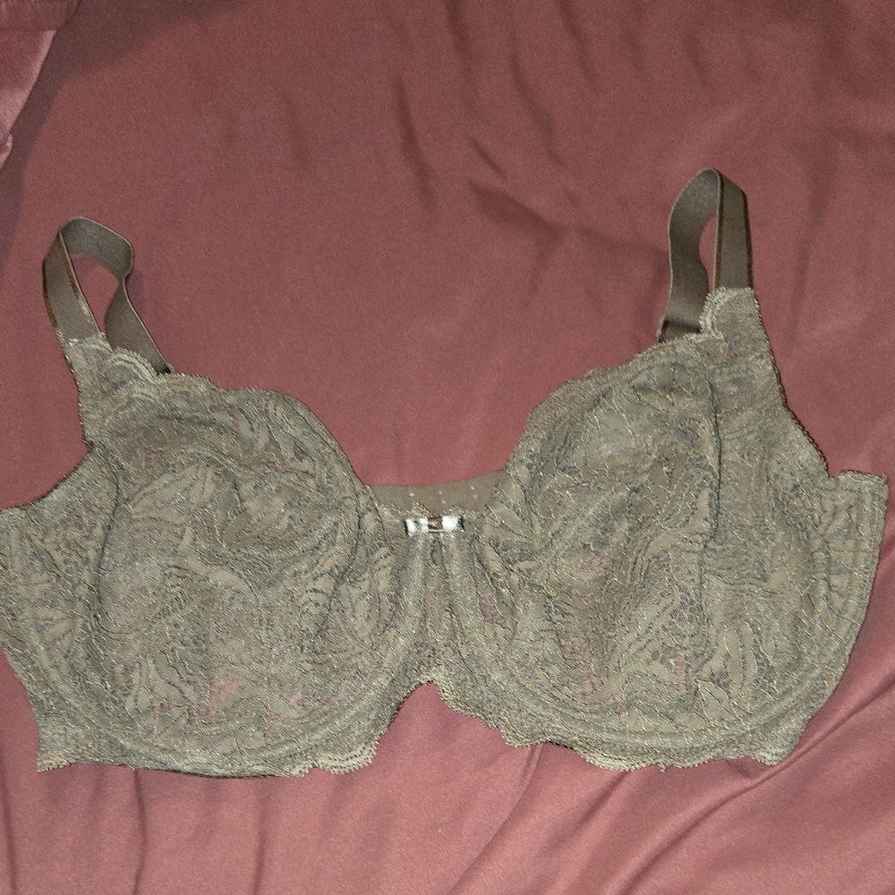 Paramour Lace Underwire Bra - Coffee Brown